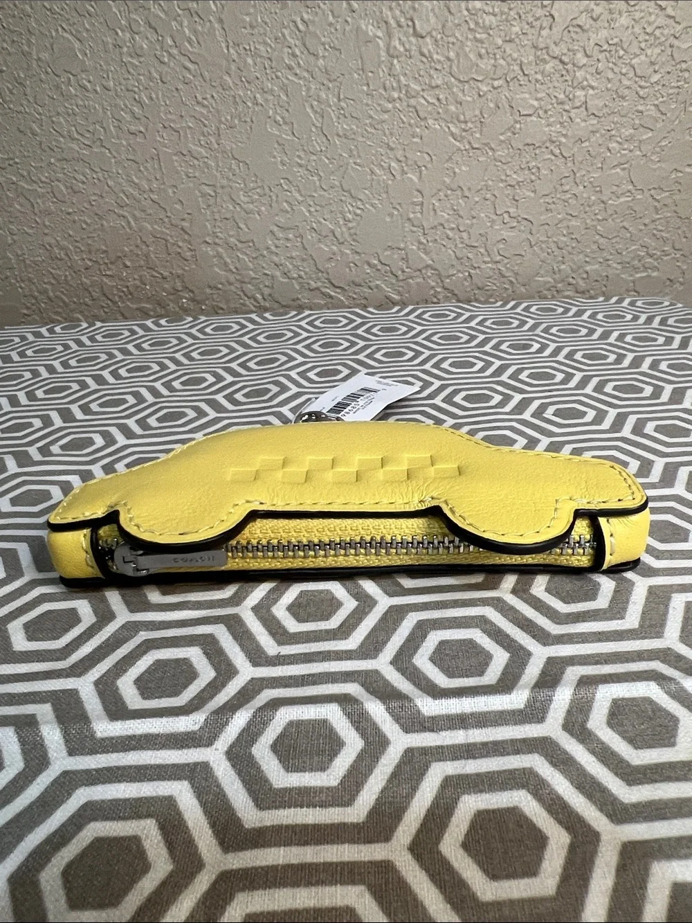 Coach leather car